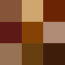 Brown