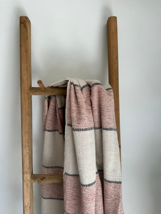 CHERRY  Recycled Throw