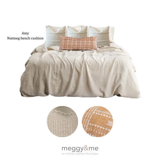 NUTMEG-bench cushion (including insert)
