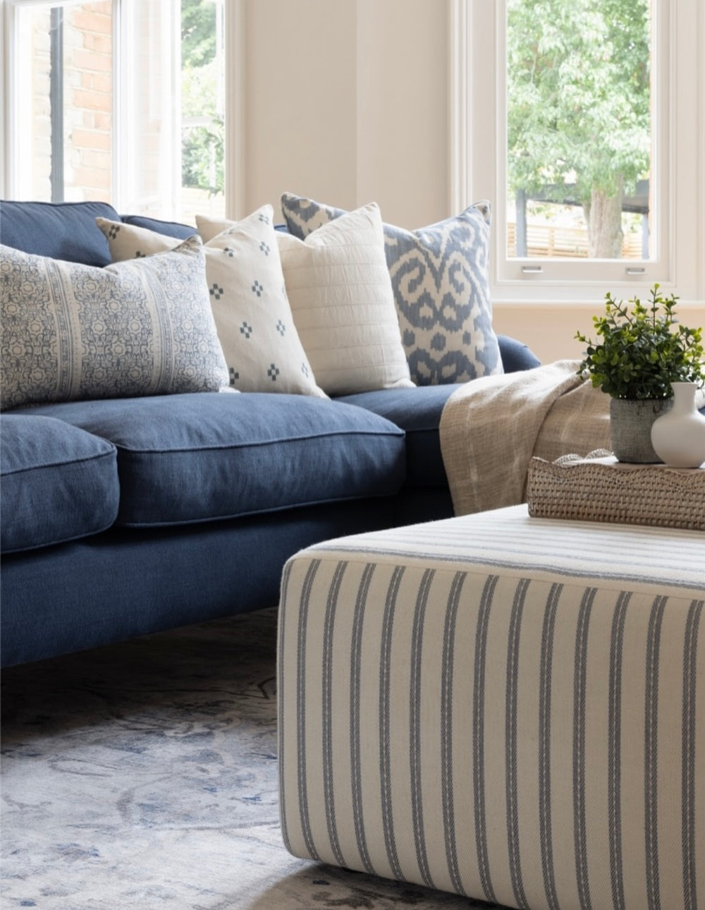 BLUE IKAT