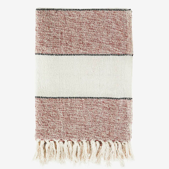 CHERRY  Recycled Throw