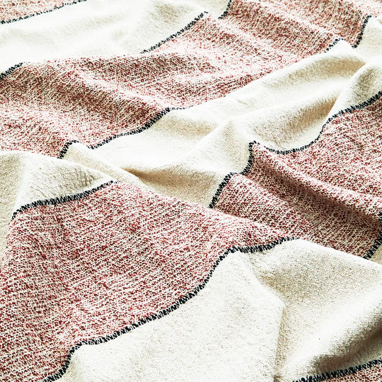 CHERRY  Recycled Throw