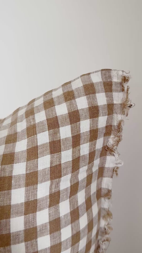 GINGHAM rust