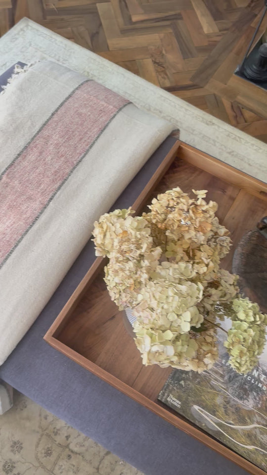 CHERRY  Recycled Throw